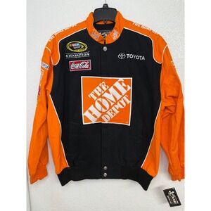Home Depot Tony Stewart NASCAR Jacket Toyota Coca‎ Cola Sprint Champion L NWT